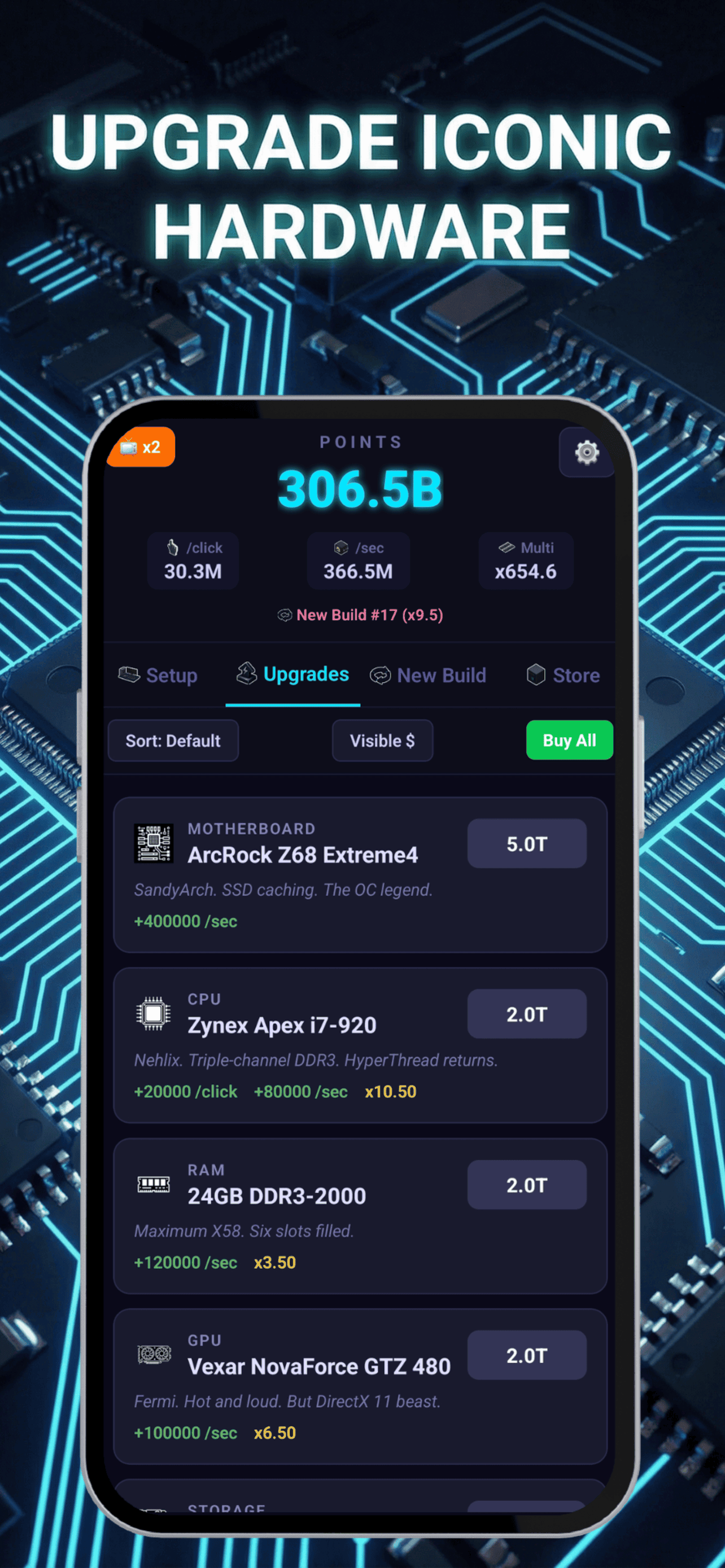 Idle PC Evolution Simulator screenshot 2