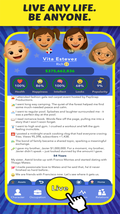 Screenshot #1 pour Enclaver - Life Simulator