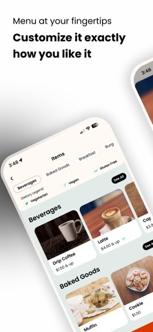 Willa Coffee iPhone screenshot