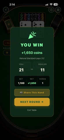 BlackJack - Hit It Rich Screenshot 4 of 5