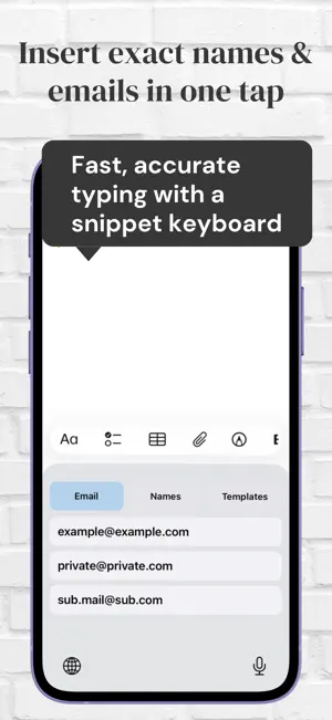 Switchy - 1-Tap Text Keyboard screenshot 1
