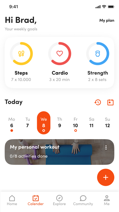 Scheers Coaching app screenshot