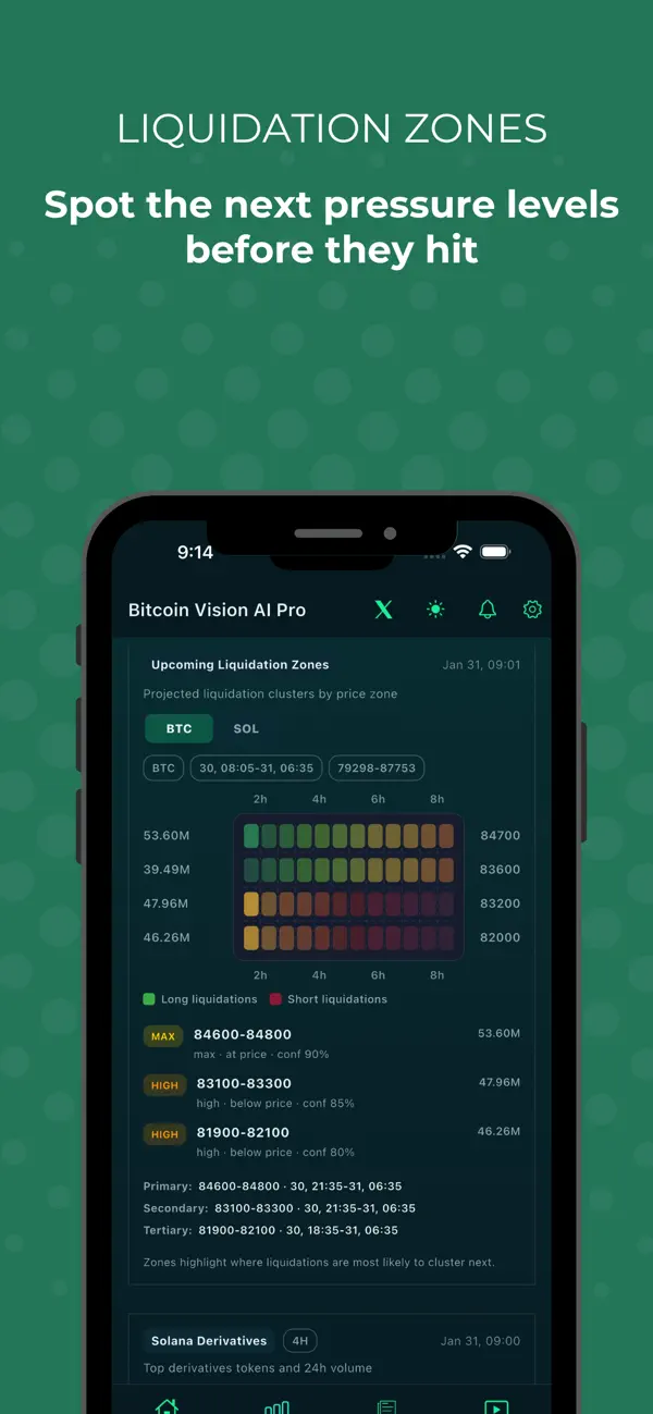 Screenshot #2 pour Bitcoin Vision AI Pro