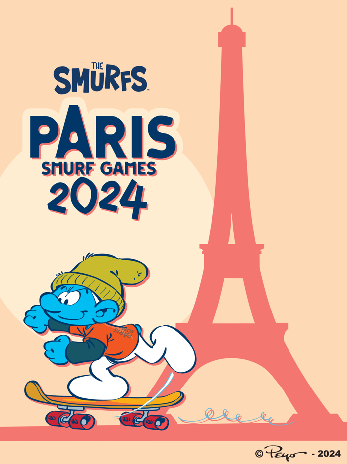 The Smurfs Paris Games 2024