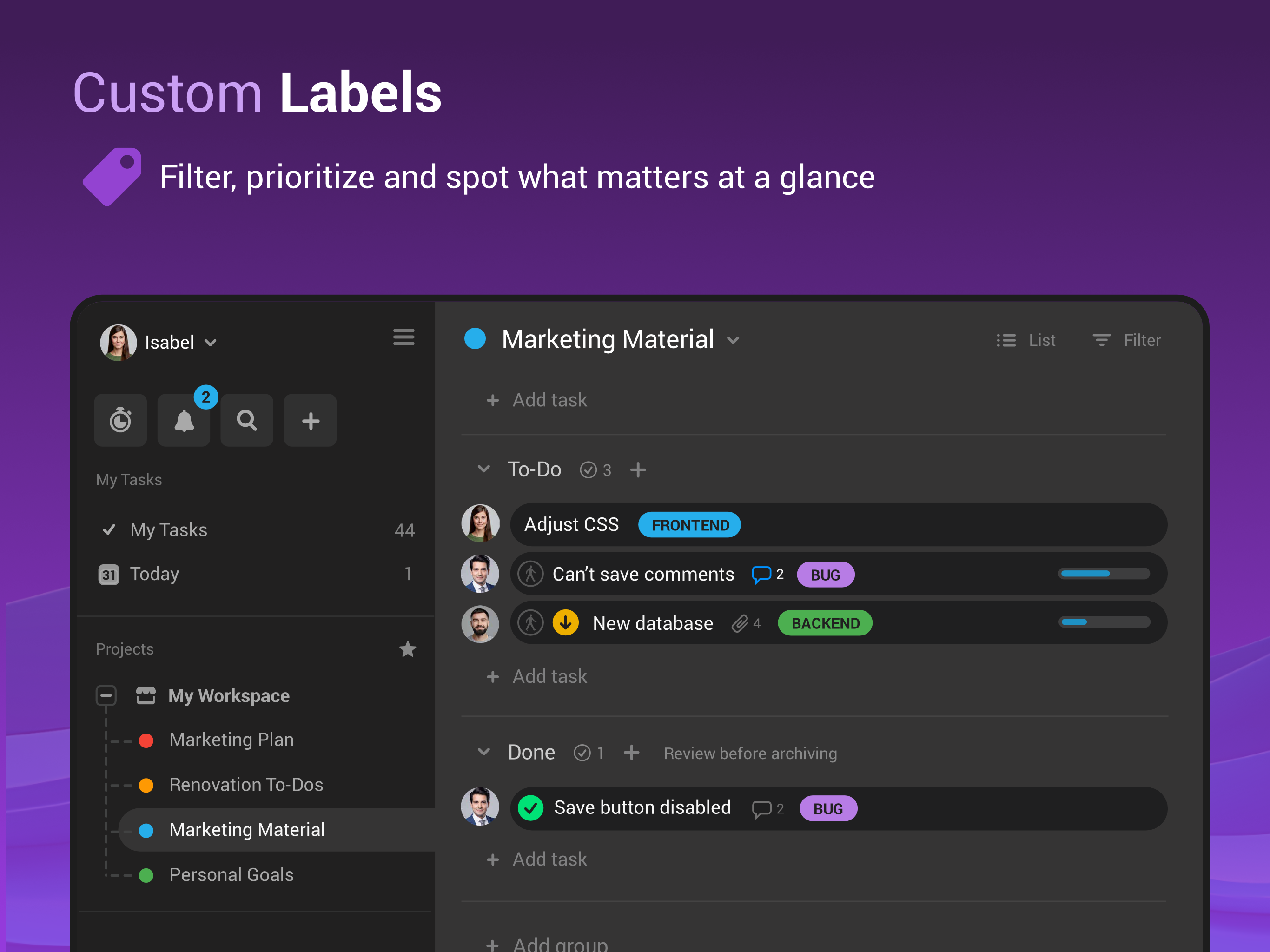 Simple Task Management App