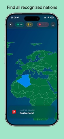 Point the Country iPhone screenshot