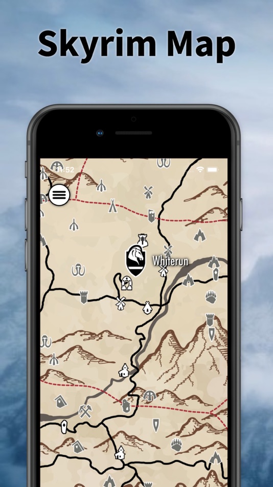 #1. The Elder Scrolls Map (iOS) Bởi: Felipe Braunger Valio Desenvolvimento de Sistemas Ltda