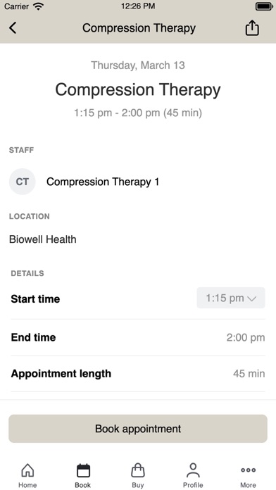Biowell Health Screenshot