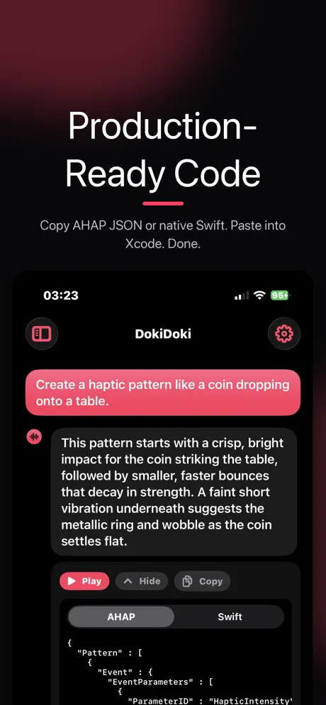 DokiDoki Haptic screenshot 2