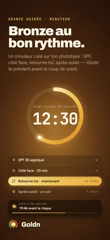 Goldn - Bronzage & UV screenshot 3 of 7