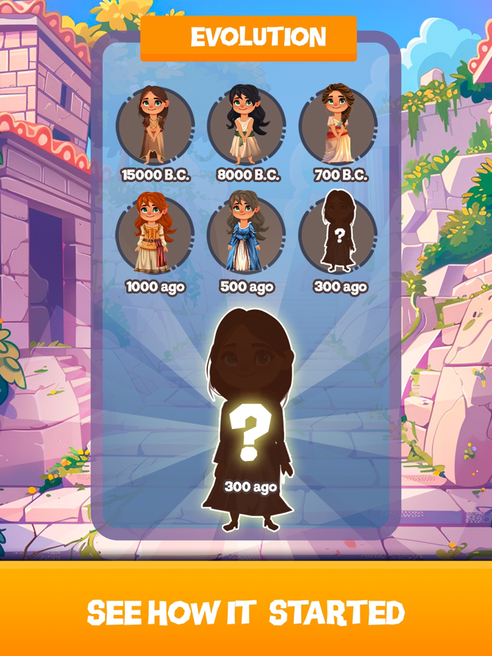 Fashion Evolution - Merge It