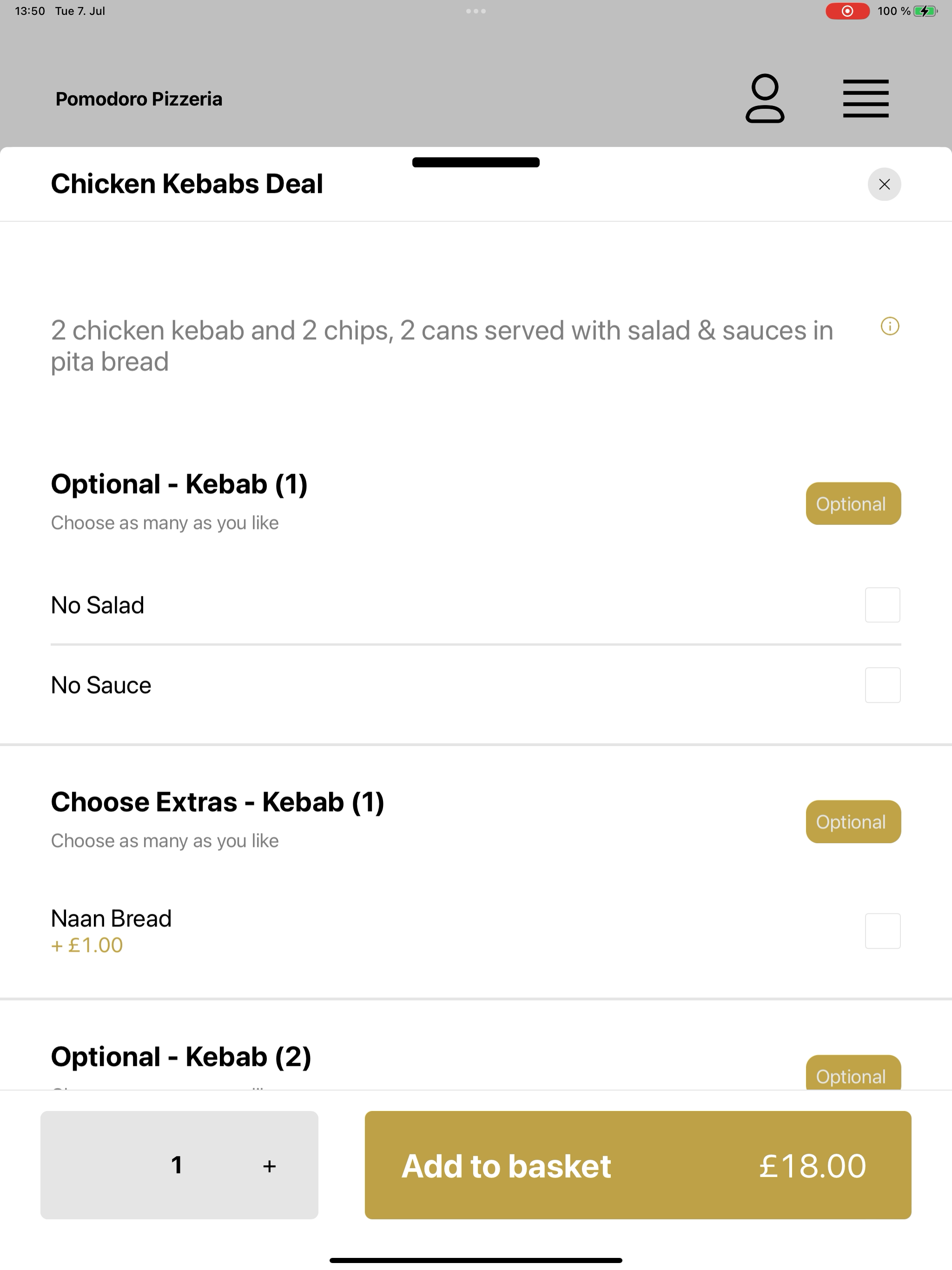 Pomodoro Pizzeria screenshot 16