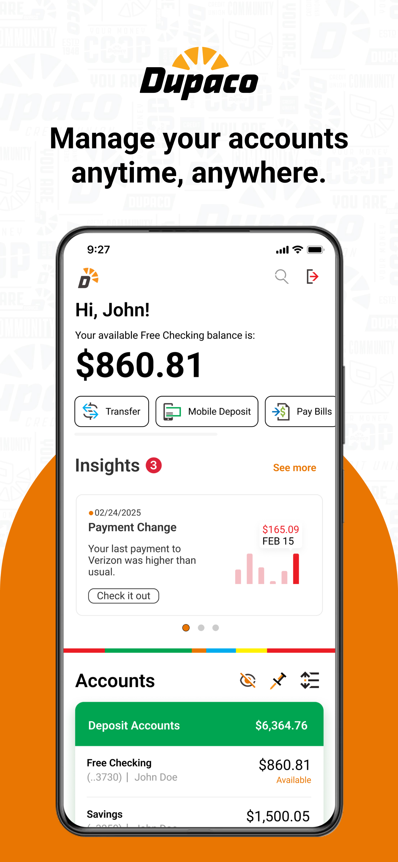 Dupaco Shine Mobile Banking