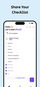 Pack! - Packing Check List screenshot #4 for iPhone