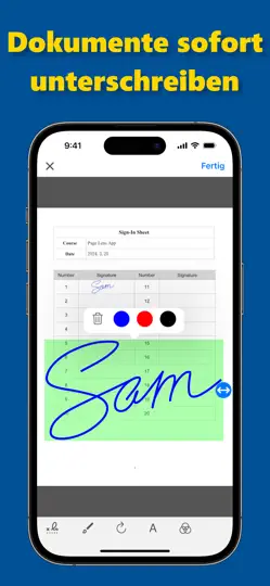 Screenshot von PDF Scanner App: Page Lens auf dem iPhone 3