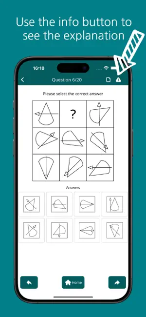 IQ Test: Raven's Matrices screenshot 3