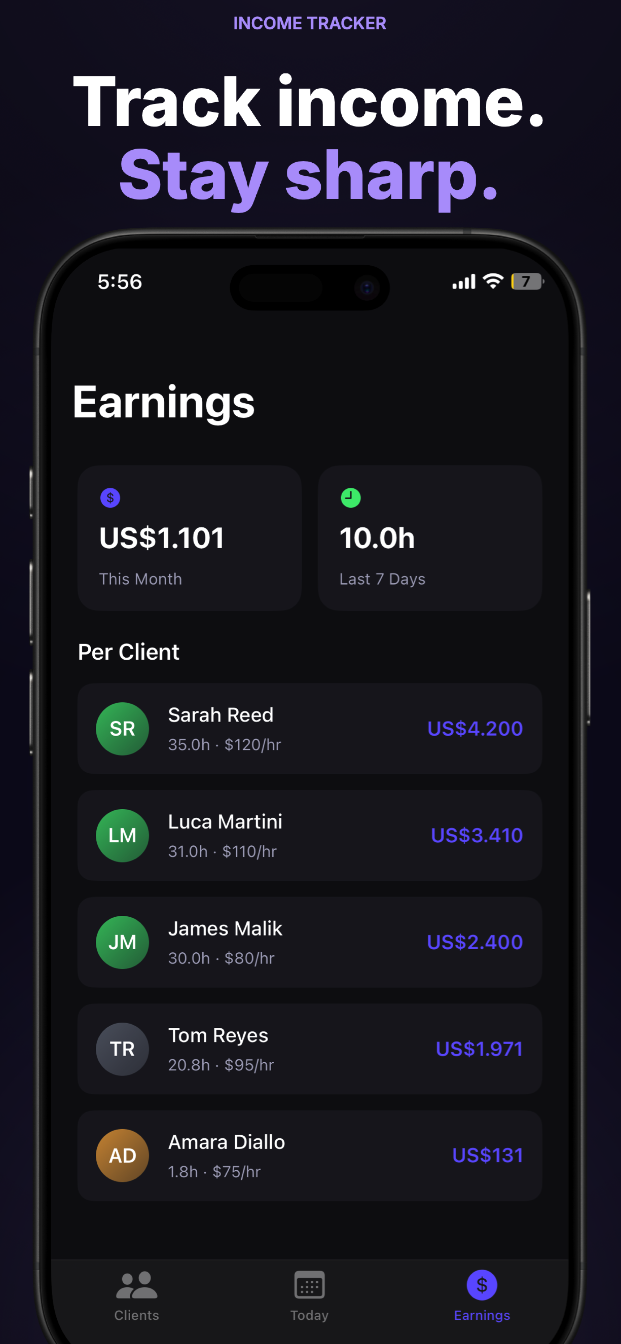 Fixer: Freelance CRM & Tracker