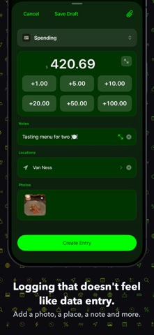 Datum: Private Data Tracker Screenshot 2 of 7