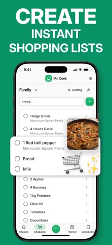 Save Recipes - Mr. Cook screenshot