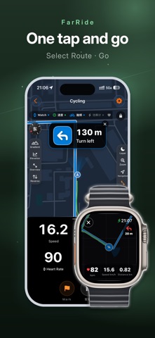 FarRide: Bike Computer & Route Screenshot 3 of 5