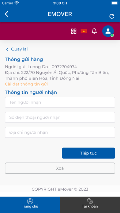 eMover Screenshot