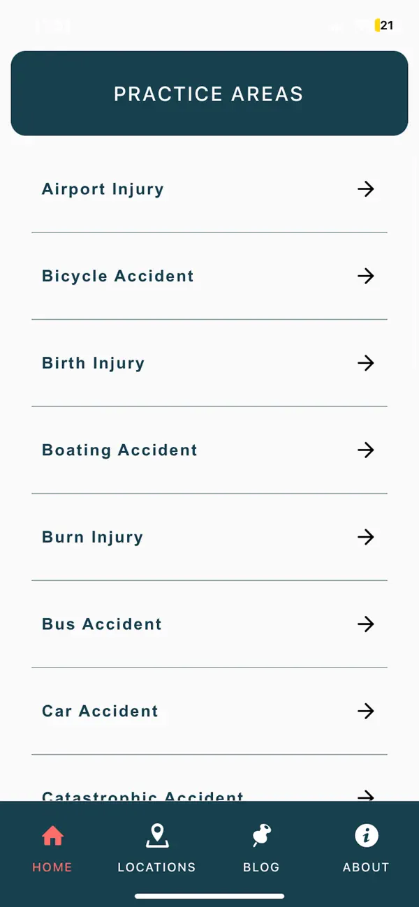 #2. Facchetti Law (iOS) Ved: Law Offices of Adrianos Facchetti