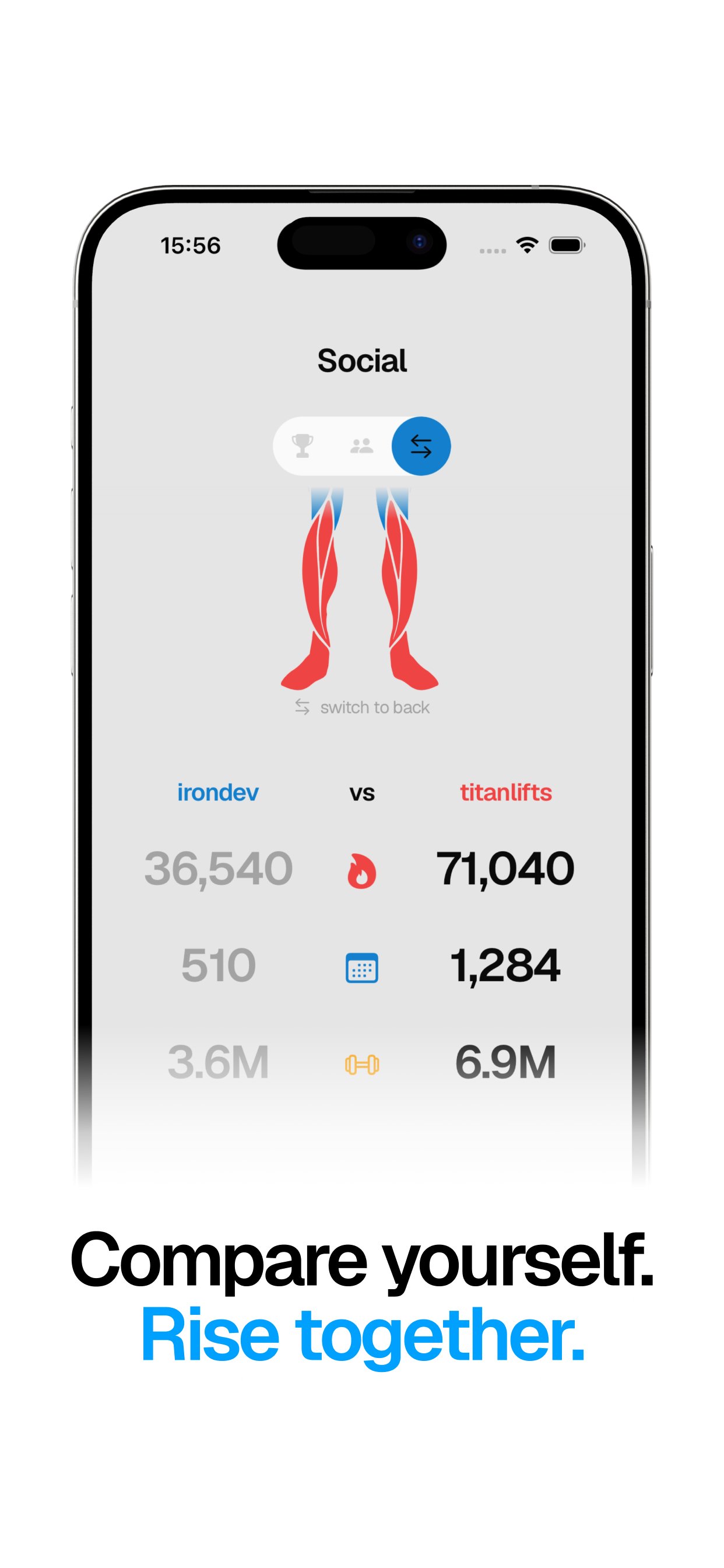 Crank: Gym workout log track screenshot 5