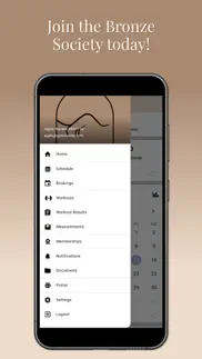 bronze society iphone screenshot 3