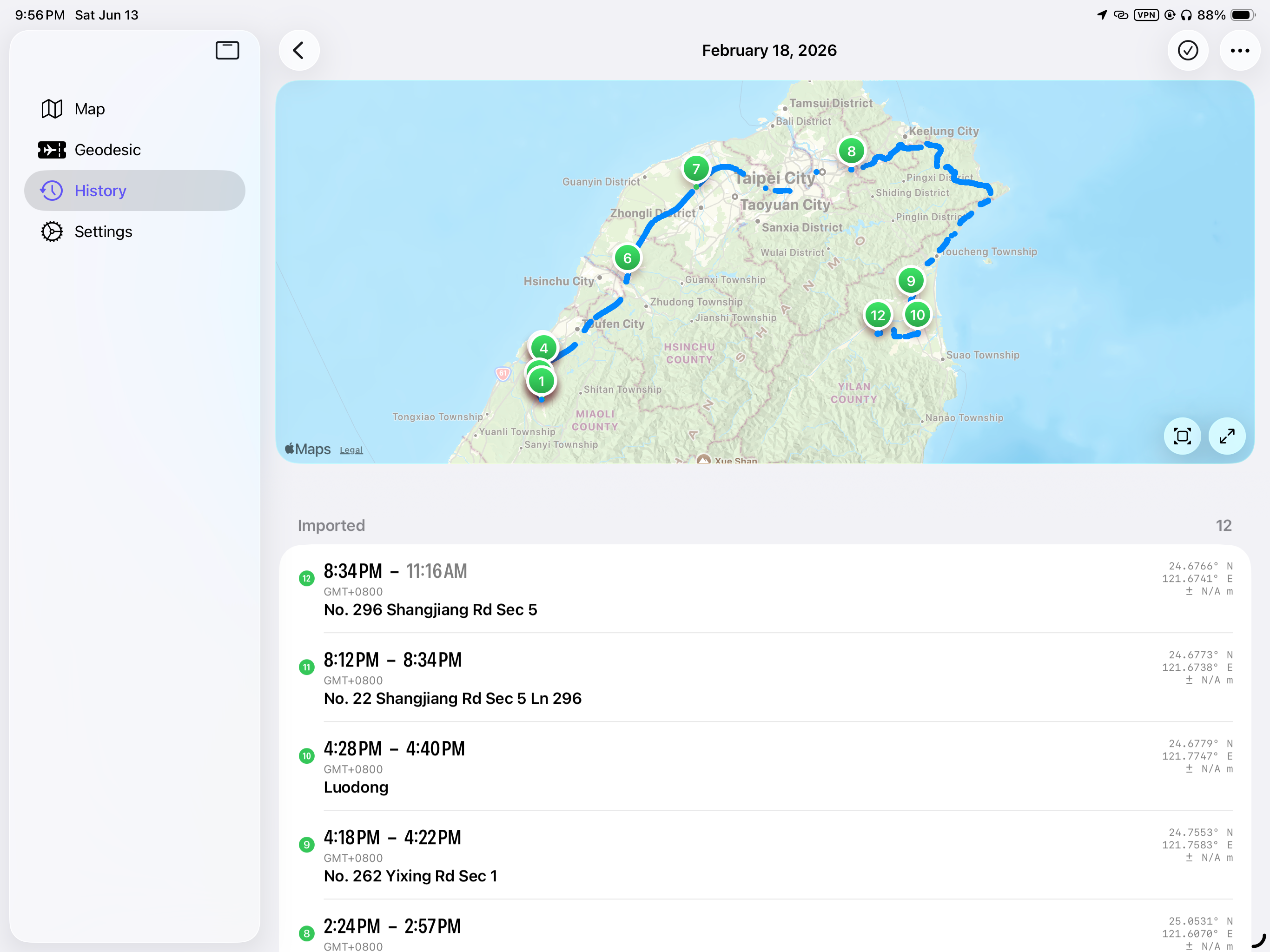 Geodesic - Visualize your Path screenshot 14