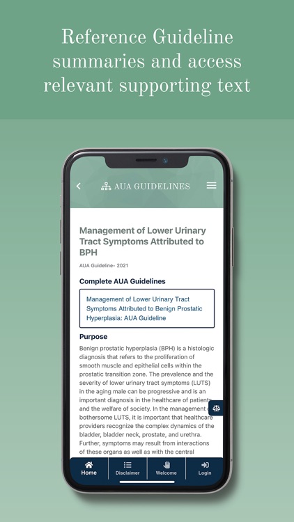 AUA Guidelines at a Glance