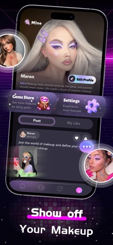 Luvia - SFX Makeup Live Stream iPhone screenshot