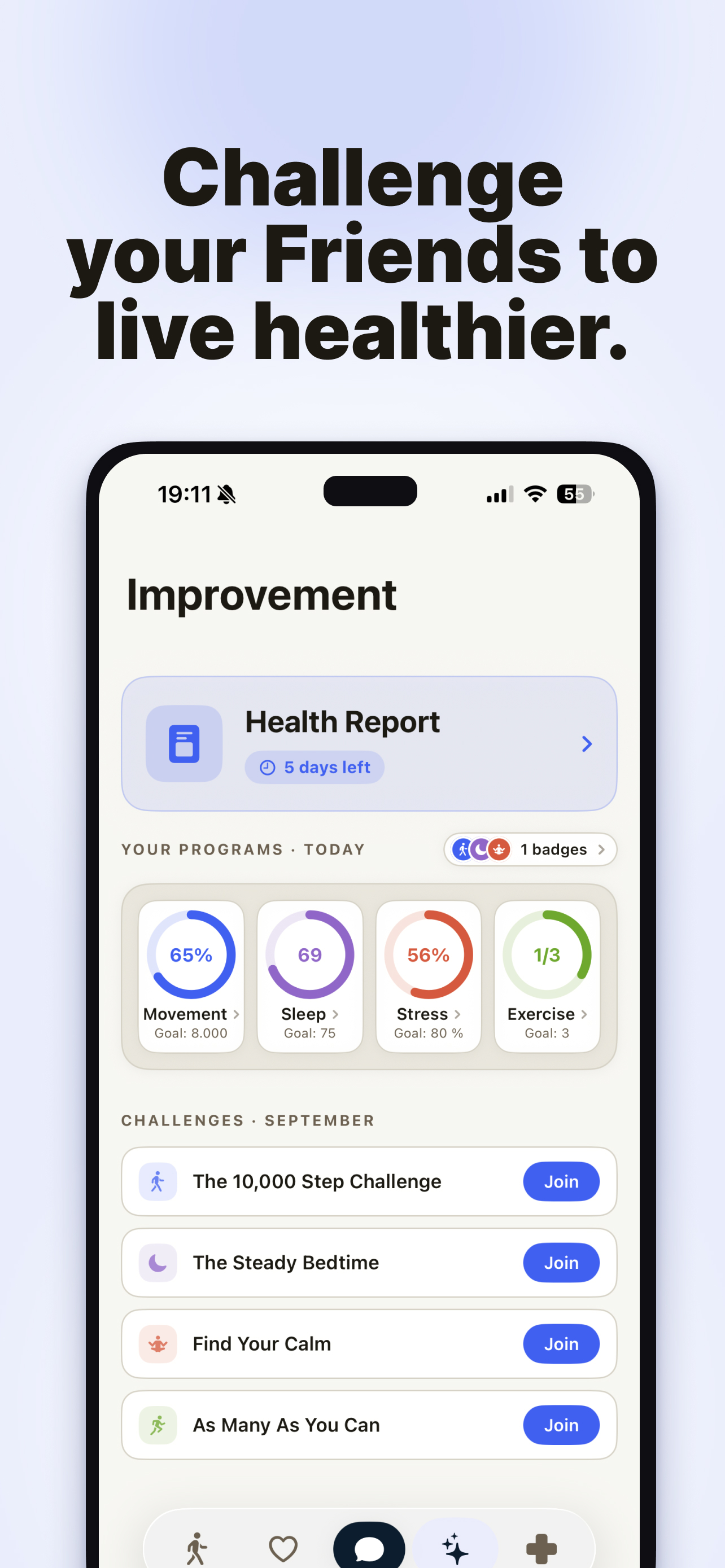 Sam Health: Personal Coach screenshot 5