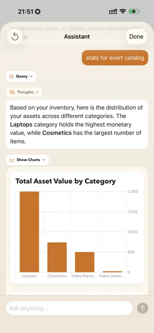 Ownventory screenshot 2