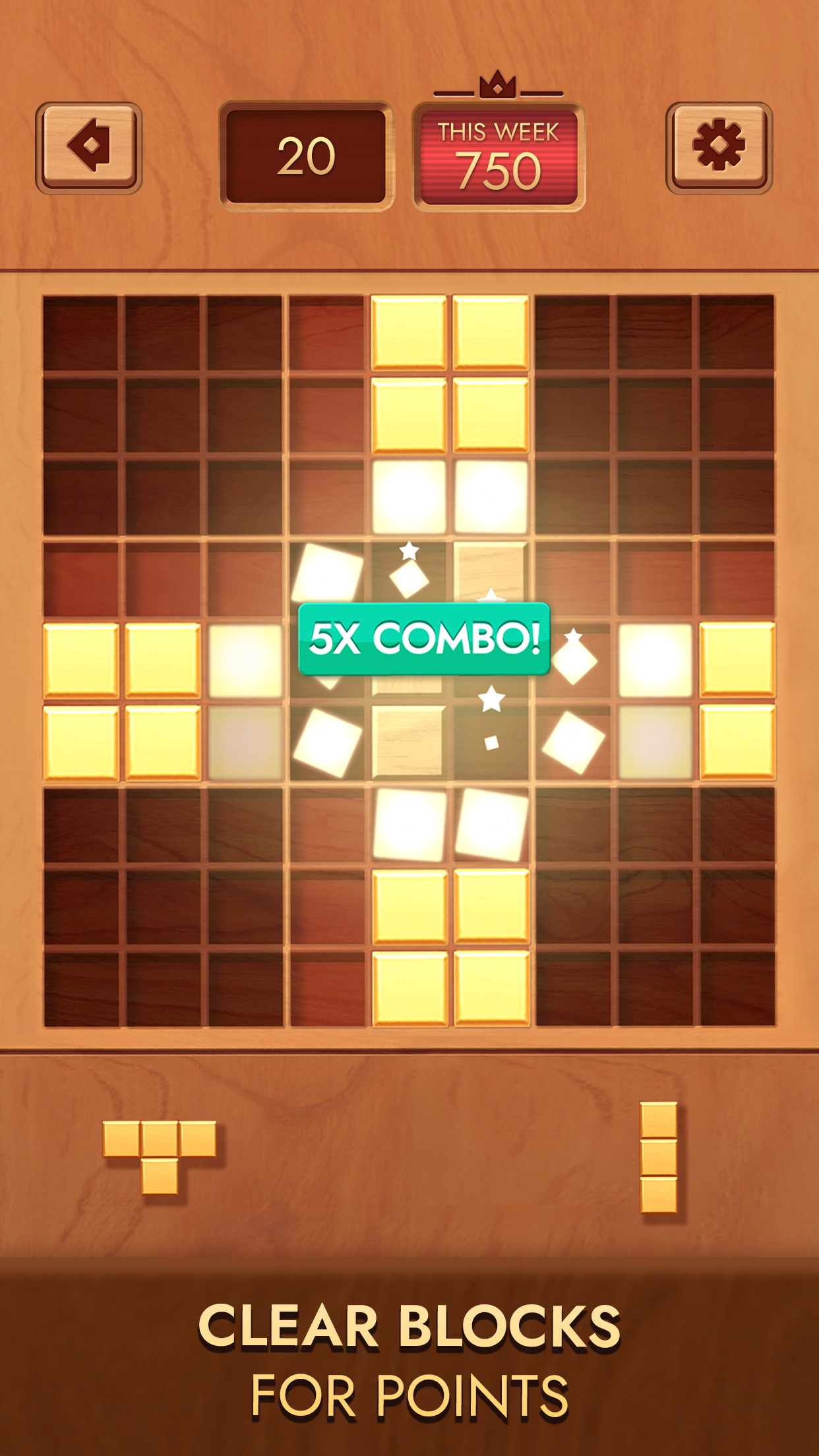 Woodoku - Wood Block Puzzles screenshot 4