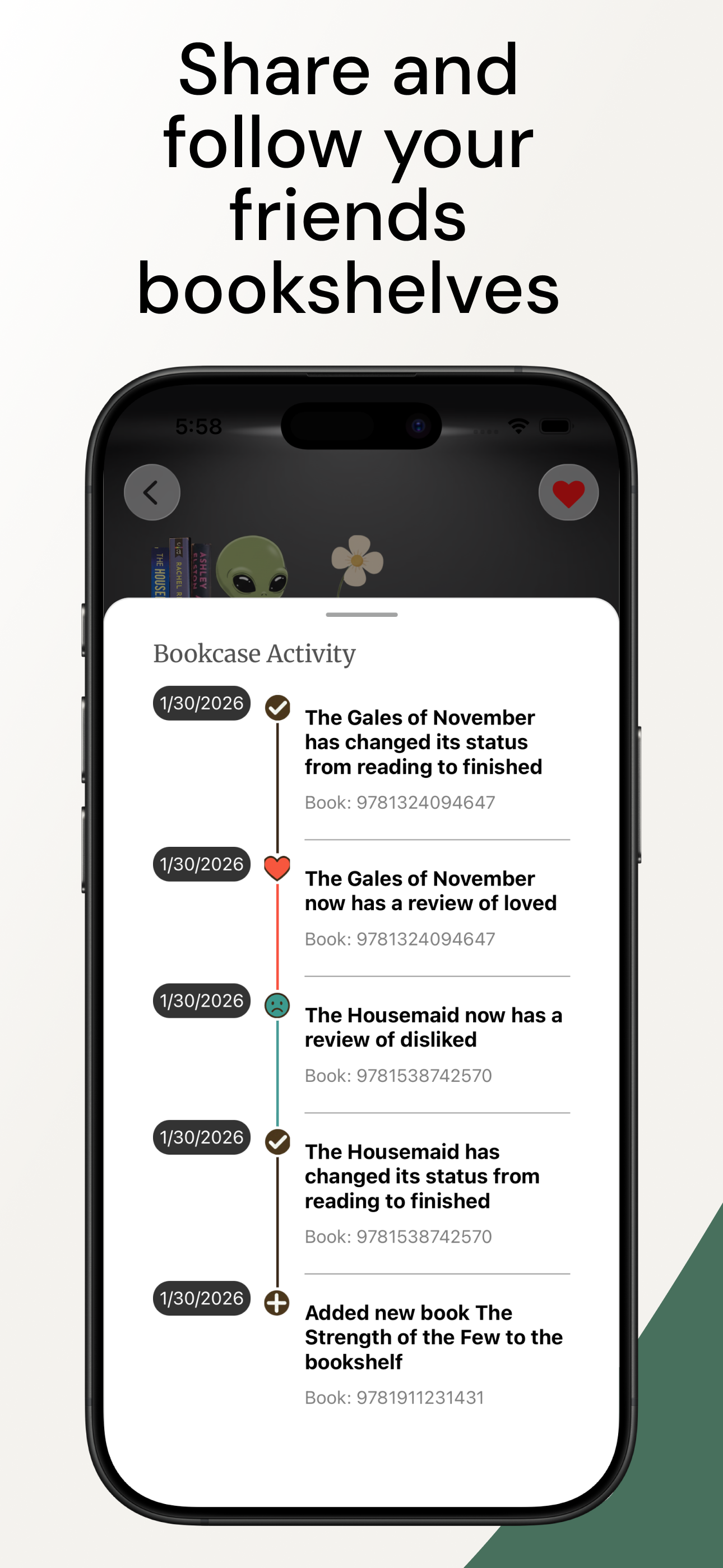 Cosy Case: Digital Bookshelf screenshot 5