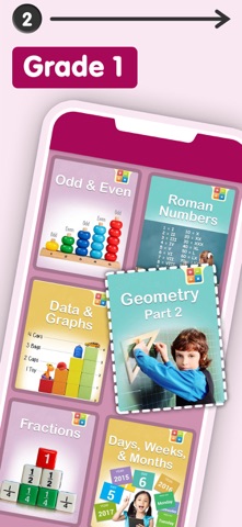 Smart Kidz Club: K-5 Math App iPhone screenshot