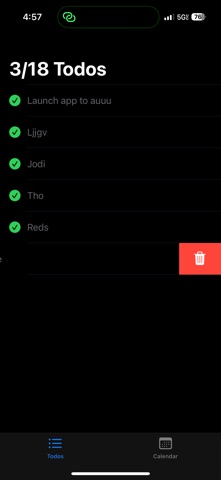 Ta Da – A Minimalist To-Do App screenshot