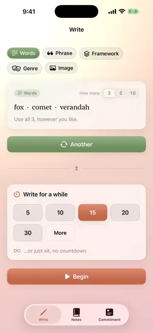Conjunction Writing screenshot 2