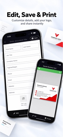 Business, Visiting Card Maker screenshot
