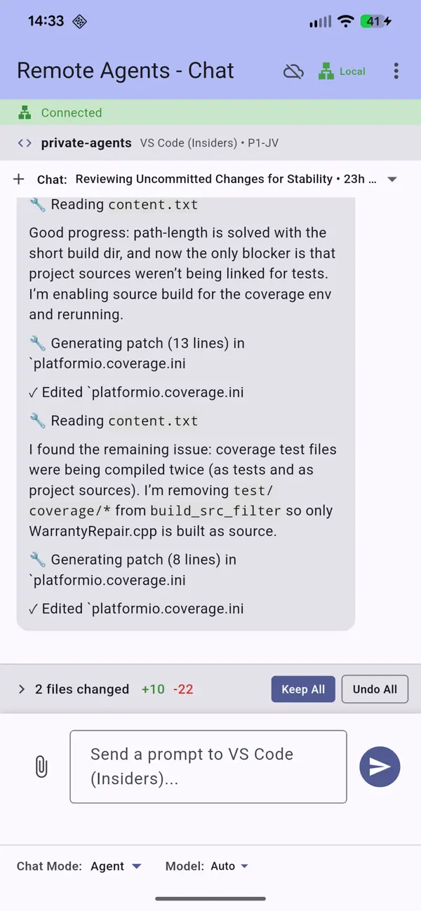 #1. Remote Agents (iOS) By: Jeremy von Oy