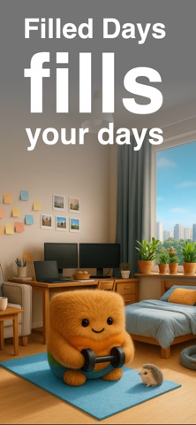 Filled Days screenshot