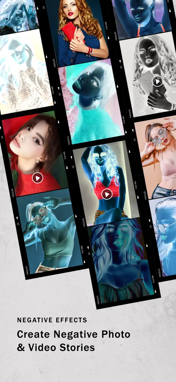 Screenshot #3 pour Negative Photo Video Stories