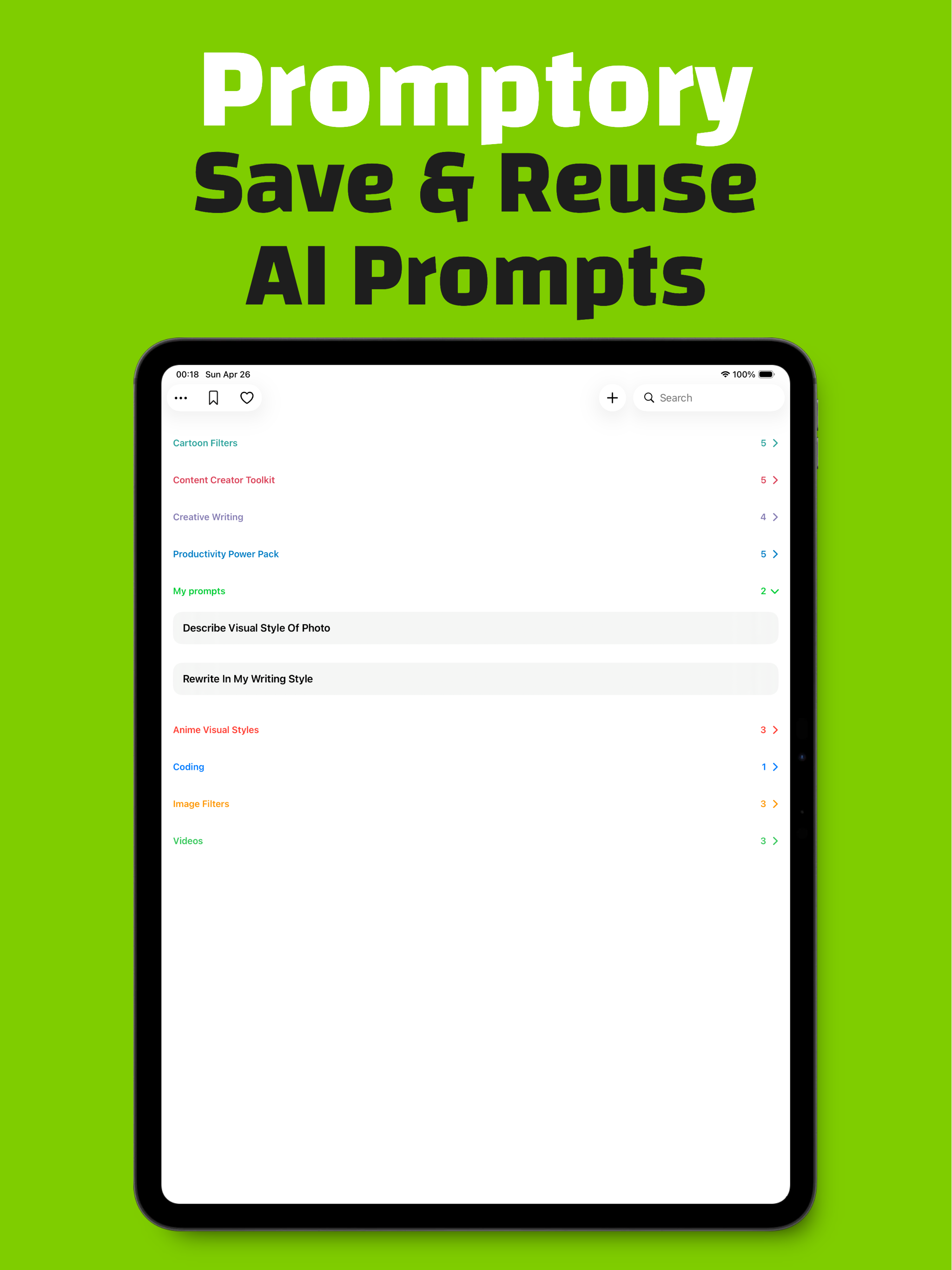 Promptory: AI Prompt Manager