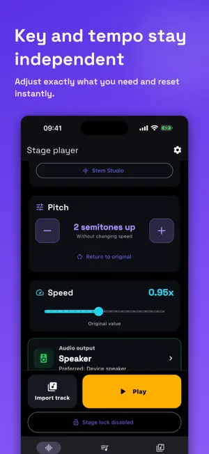 PitchPro: Backing Track Key screenshot 4