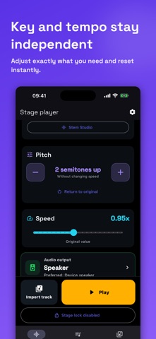 PitchPro: Backing Track Key Screenshot 4 of 8