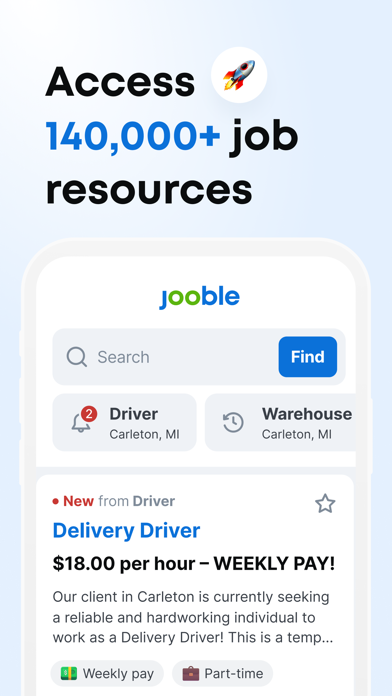 Jooble — Easy Job Search App Screenshot
