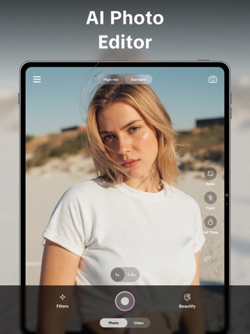 Photo Editor AI - Edit Photos iPad screenshot