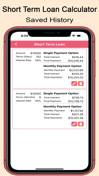 Short Term Loan Calculator