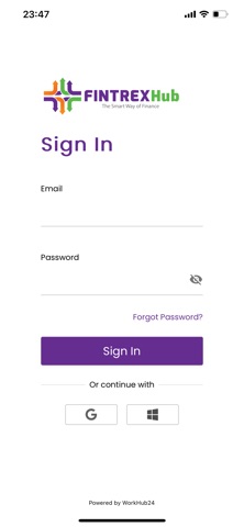 FintrexHub screenshot