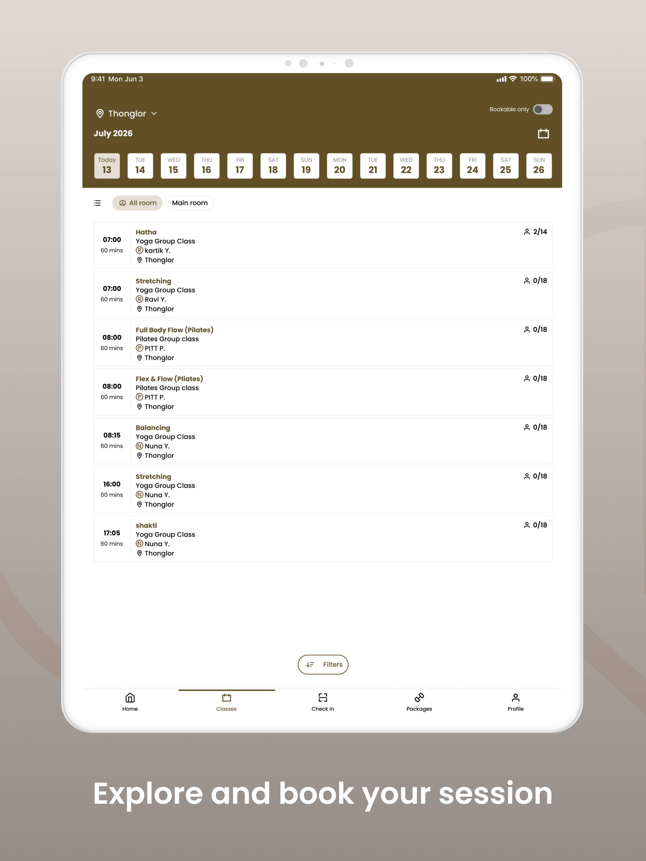 Asana Yoga Studio screenshot 6